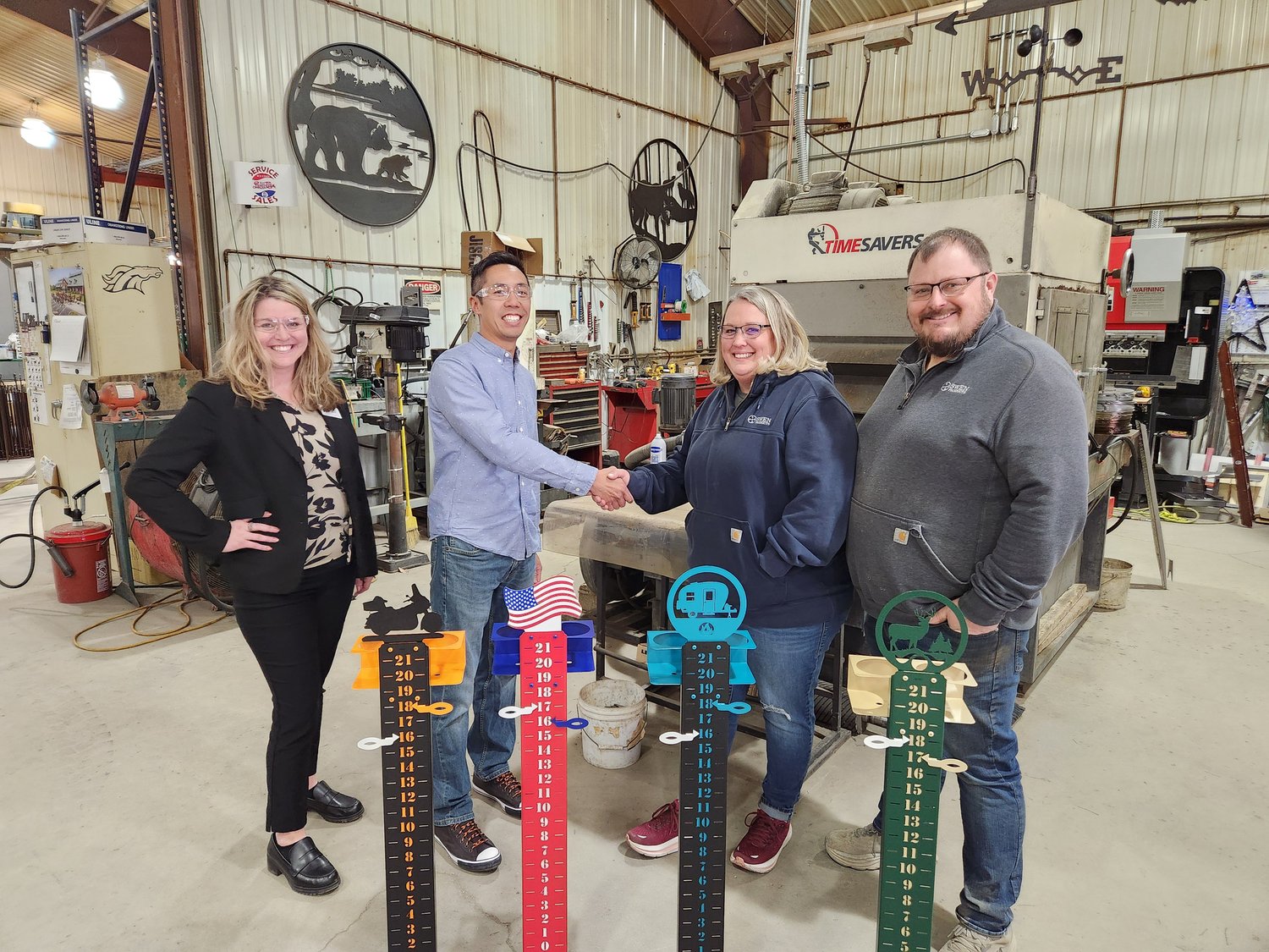 NDWBC Facilitates Relationship with Small Business, SWEN Products, and USPTO During North Dakota Tour