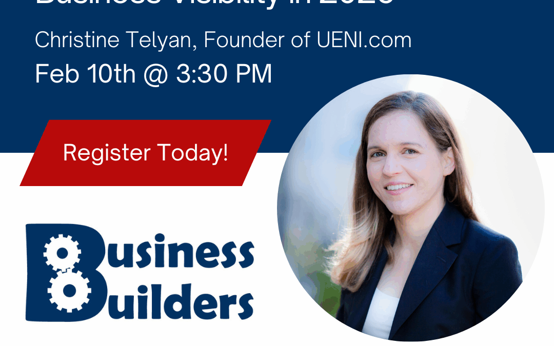 Business Builders Workshop: Get Found Online: Business Visibility in 2026 
