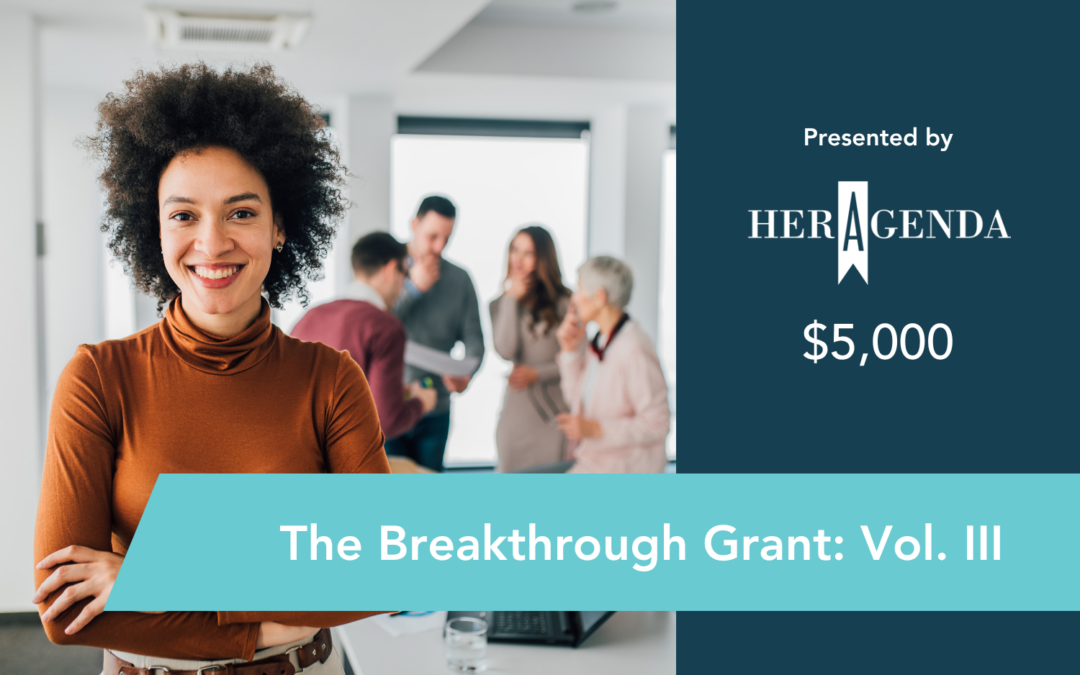 The Breakthrough Grant: Vol. III